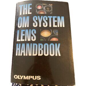 The OM System Lens Handbook Olympus 1985 Printed in Japan Vintage